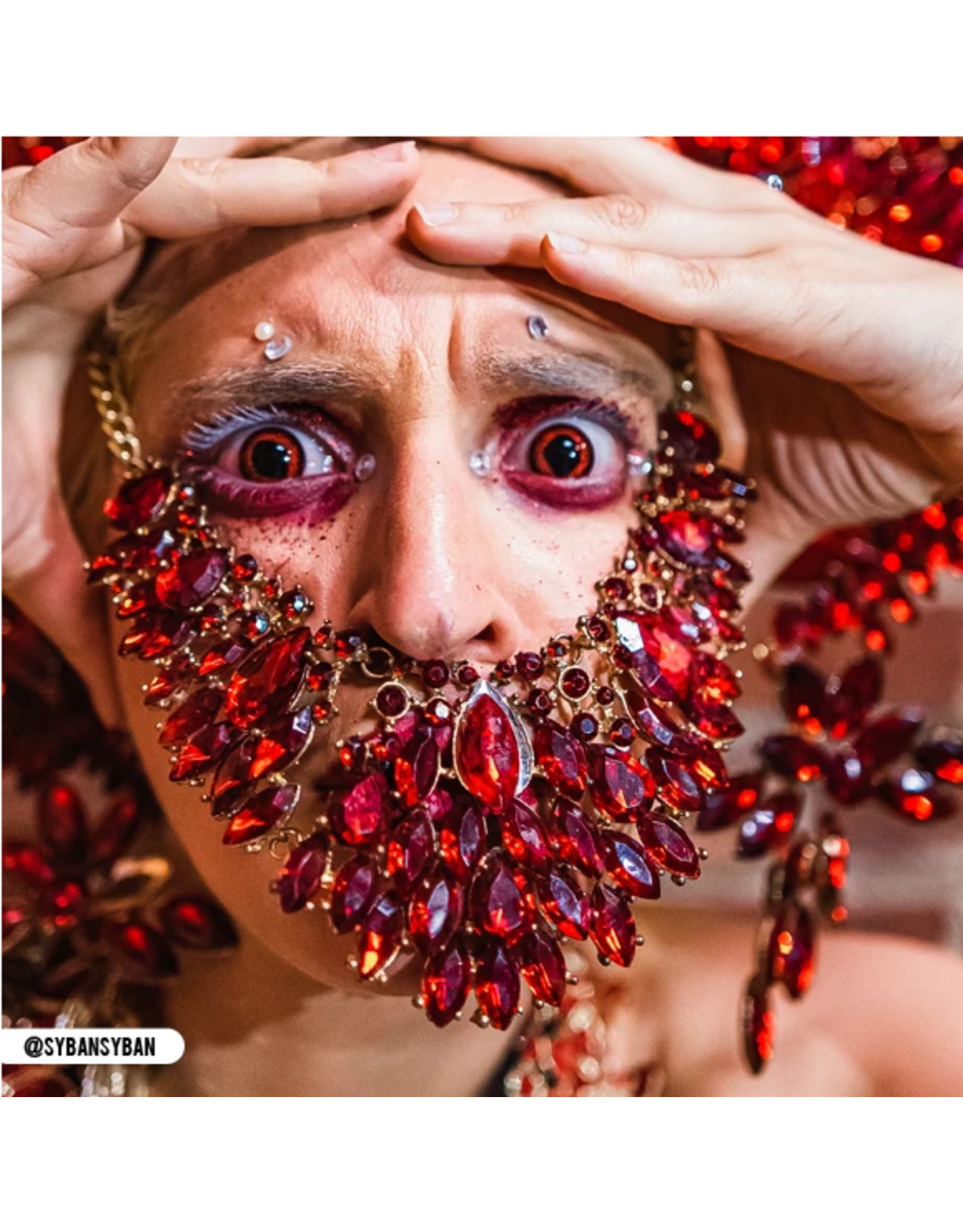 Primal Mini Sclera Contact Lenses - 958 Reptilian