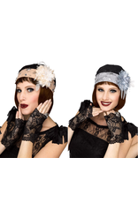 Fun World 1920's Lace Hat & Mitts