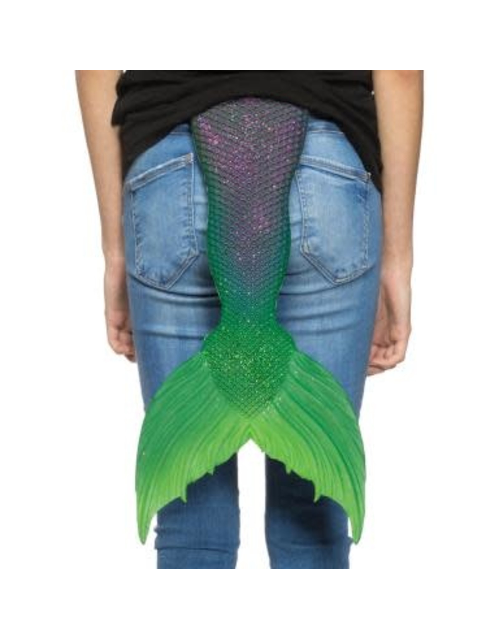 HM Smallwares 22" Crystal Mermaid Tail  Purple/Green