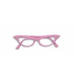 Forum Novelties Inc. Pink Rhinestone Glasses