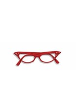 Forum Novelties Inc. Red 50's Rhinestone Glasses