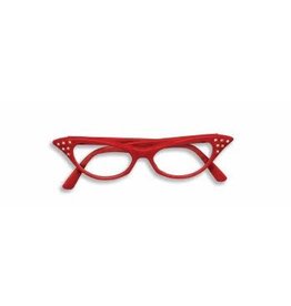 Forum Novelties Inc. Red Rhinestone Glasses
