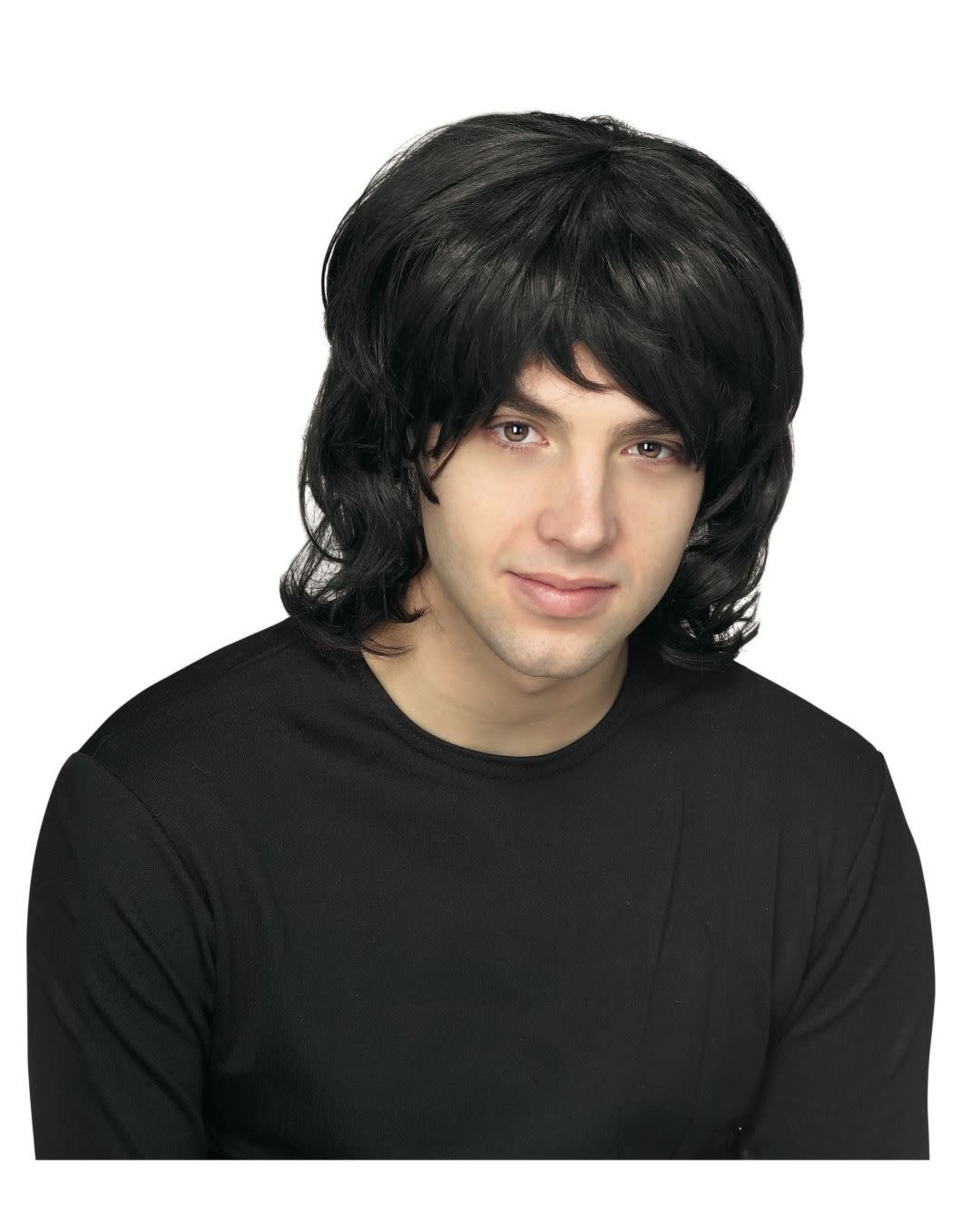 Rubies Costume Black 70's Shag Wig