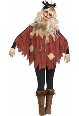 Fun World Scary Scarecrow Poncho