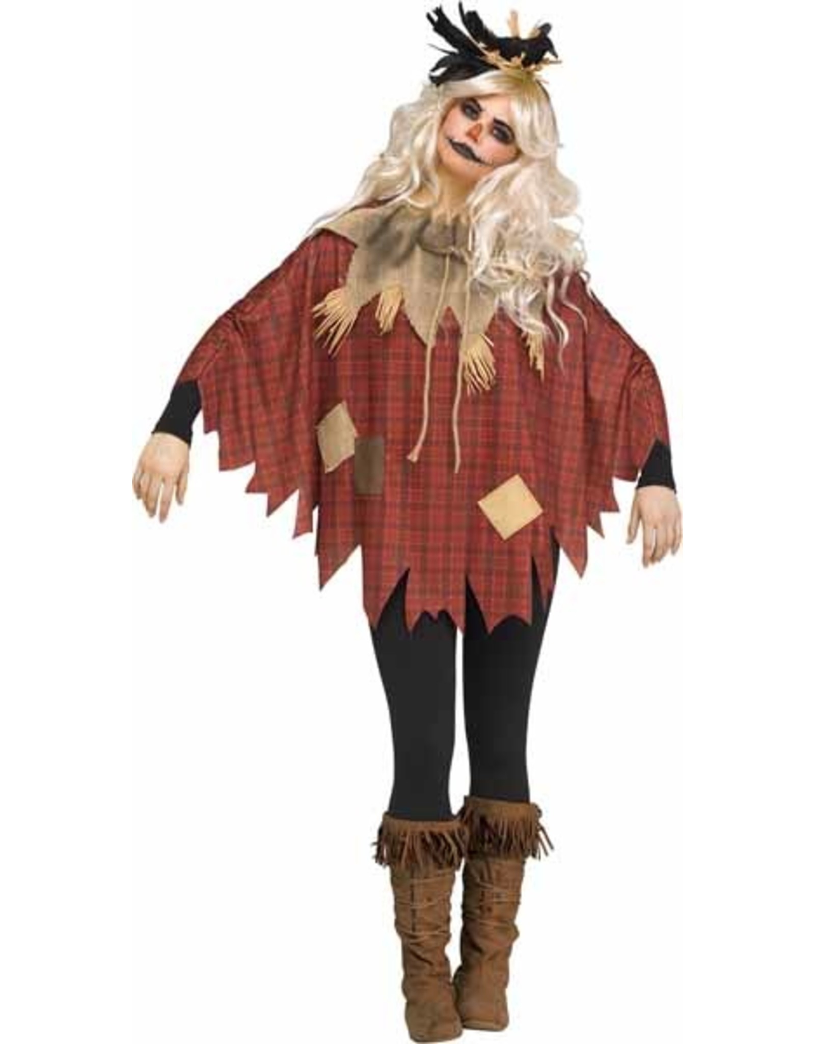 Fun World Scary Scarecrow Poncho