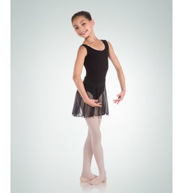 Body Wrappers Pull-On Children's Dance Skirt - Black