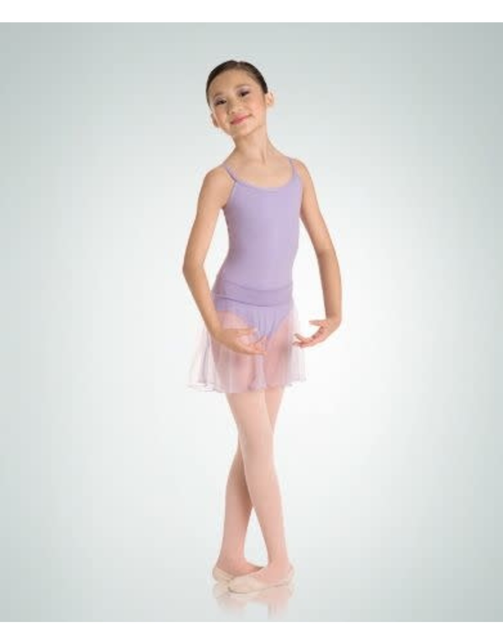 Body Wrappers Pull-On Children's Dance Skirt - Lilac