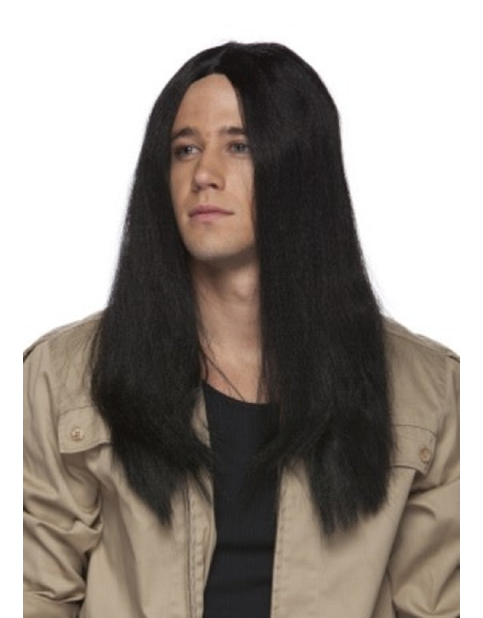 Westbay Wigs 20" Long Parted Wig - Black