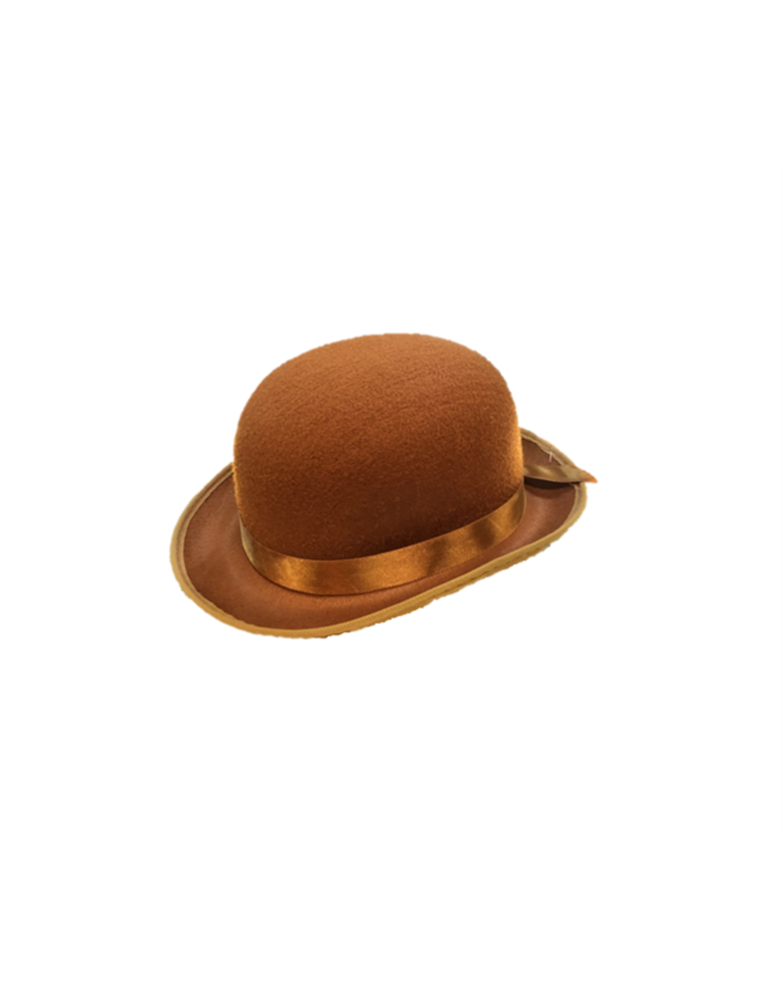 HM Smallwares Brown Deluxe Derby Hat