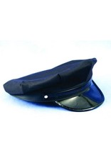 HM Smallwares Police/Chauffeur Hat Black