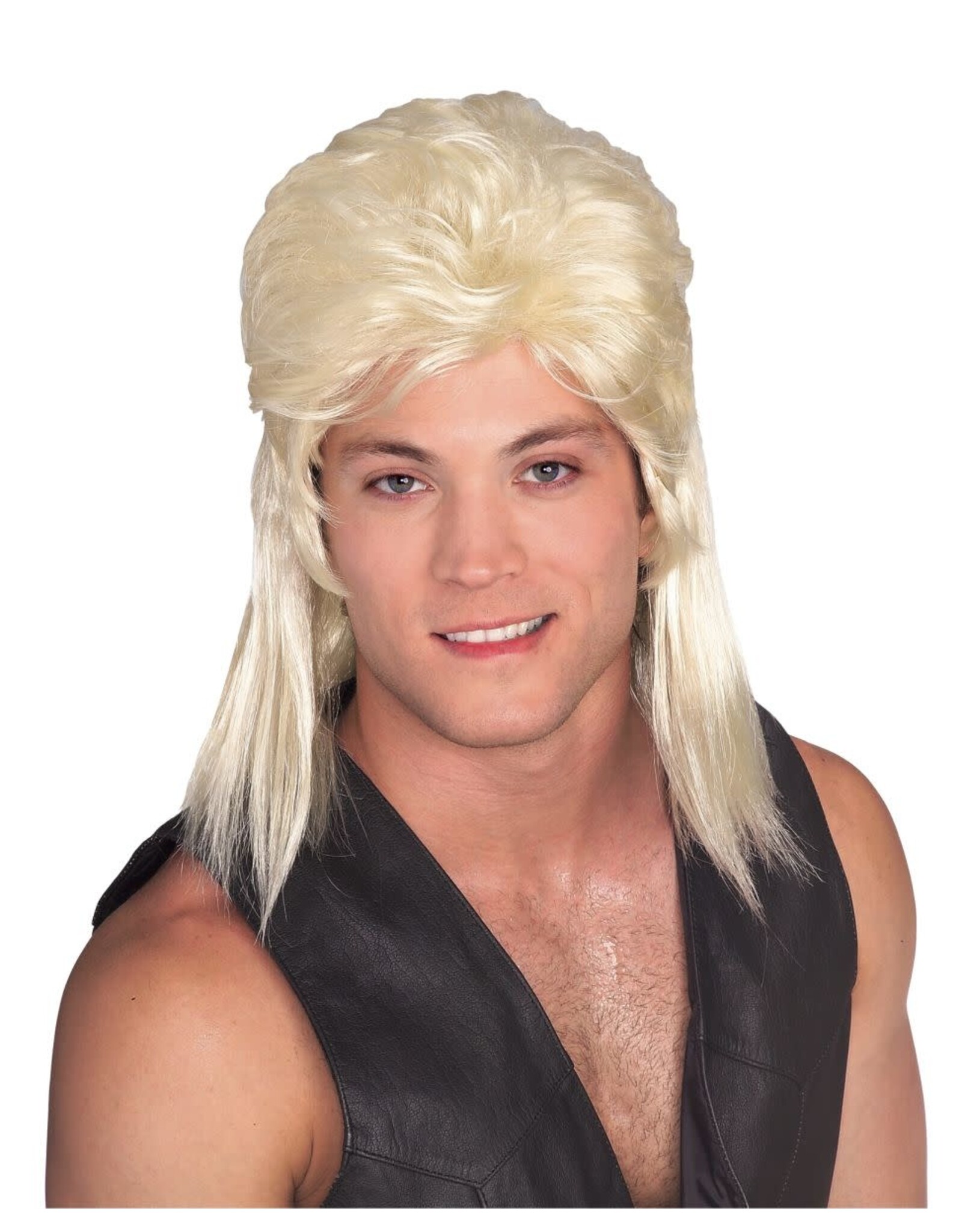 Rubies Costume Mullet Blonde Wig