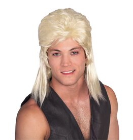 Rubies Costume Mullet Blonde Wig