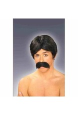Forum Novelties Inc. Burt Wig and Moustache Black