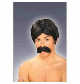 Forum Novelties Inc. Burt Wig and Moustache Black