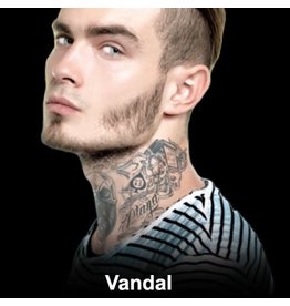 Tinsley Transfers Neck Tattoo - Vandal