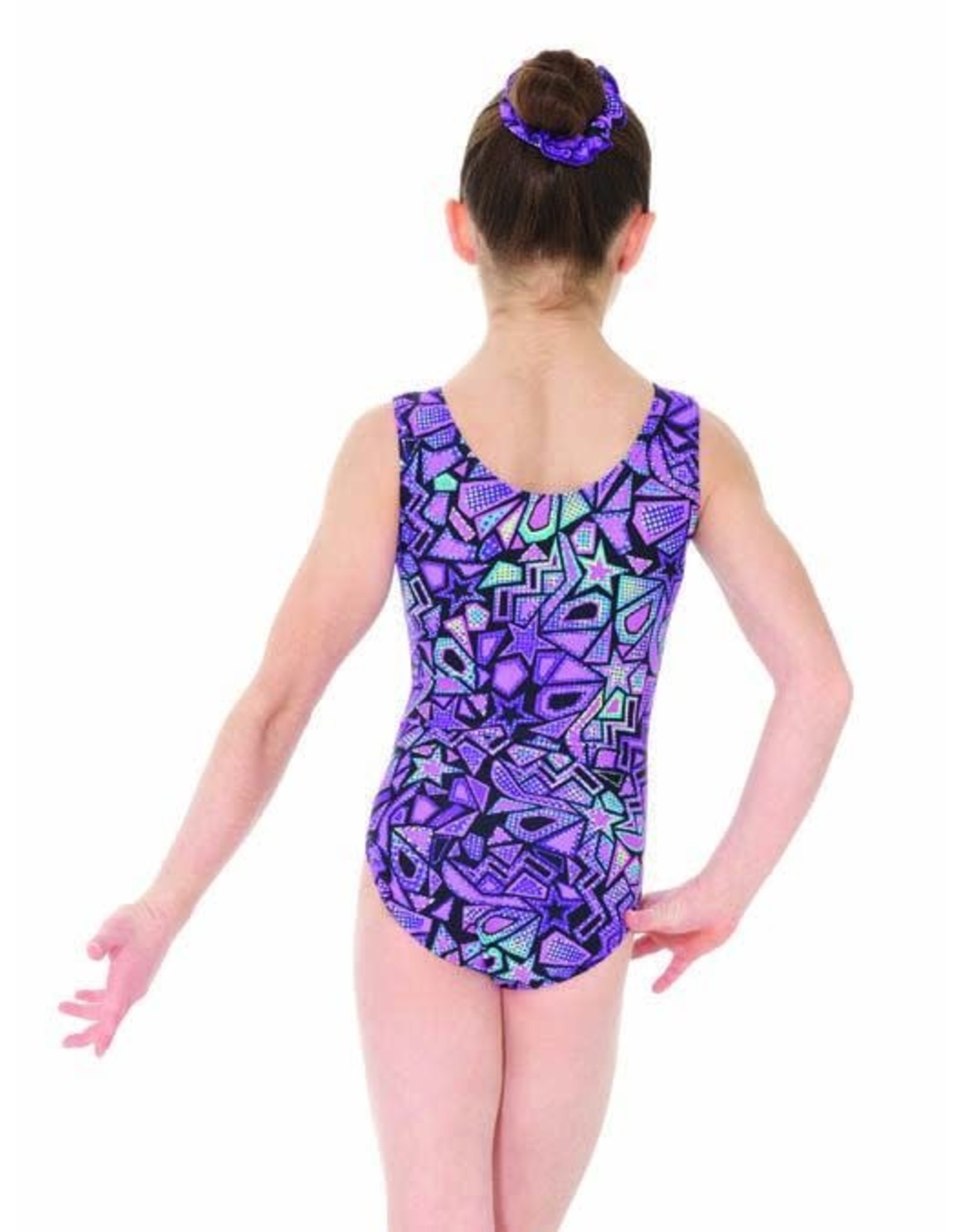 Mondor Cosmetic Shapes Printed Leotard