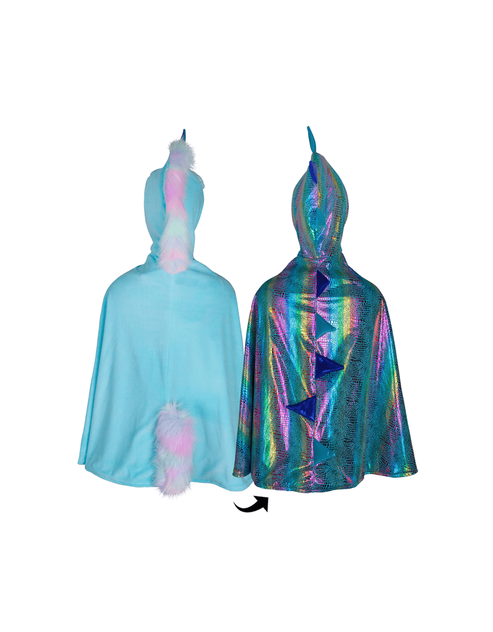 Great Pretenders Reversible Dragon Unicorn Cape