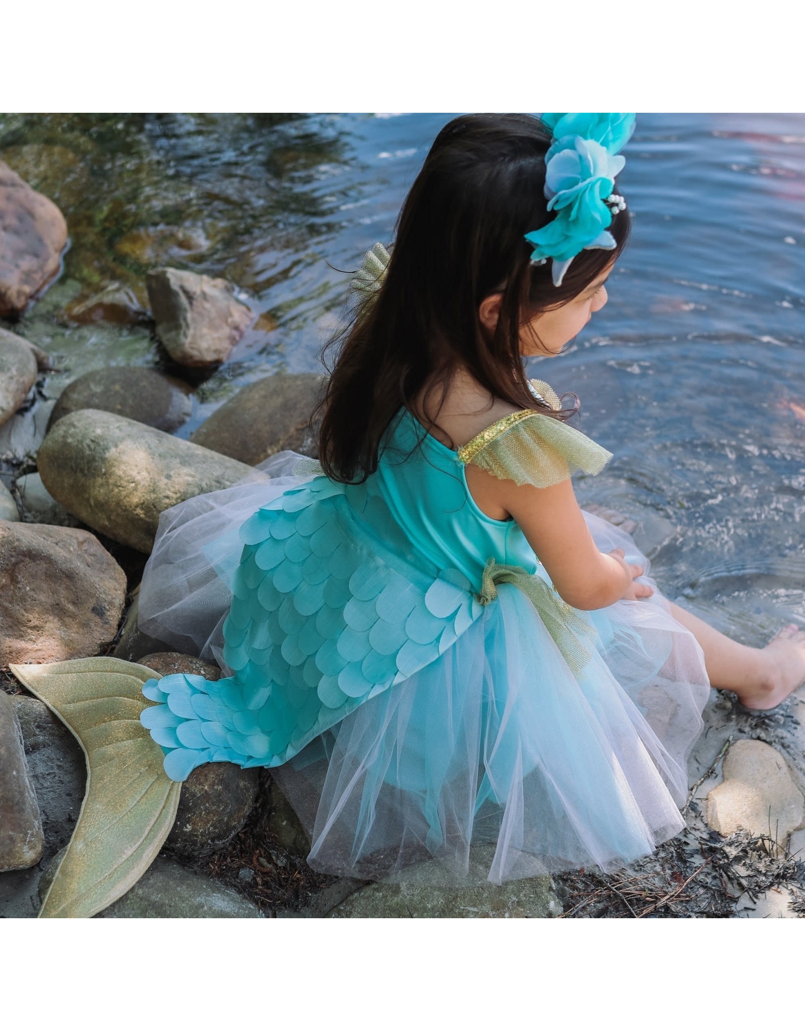 Great Pretenders Children's Mermalicious Dress with Tail