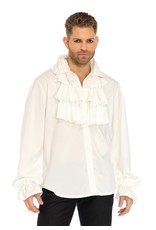 Leg Avenue Ruffle Front Shirt