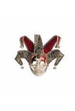 Forum Novelties Inc. *Discontinued* Crackle Skull Jester Mask