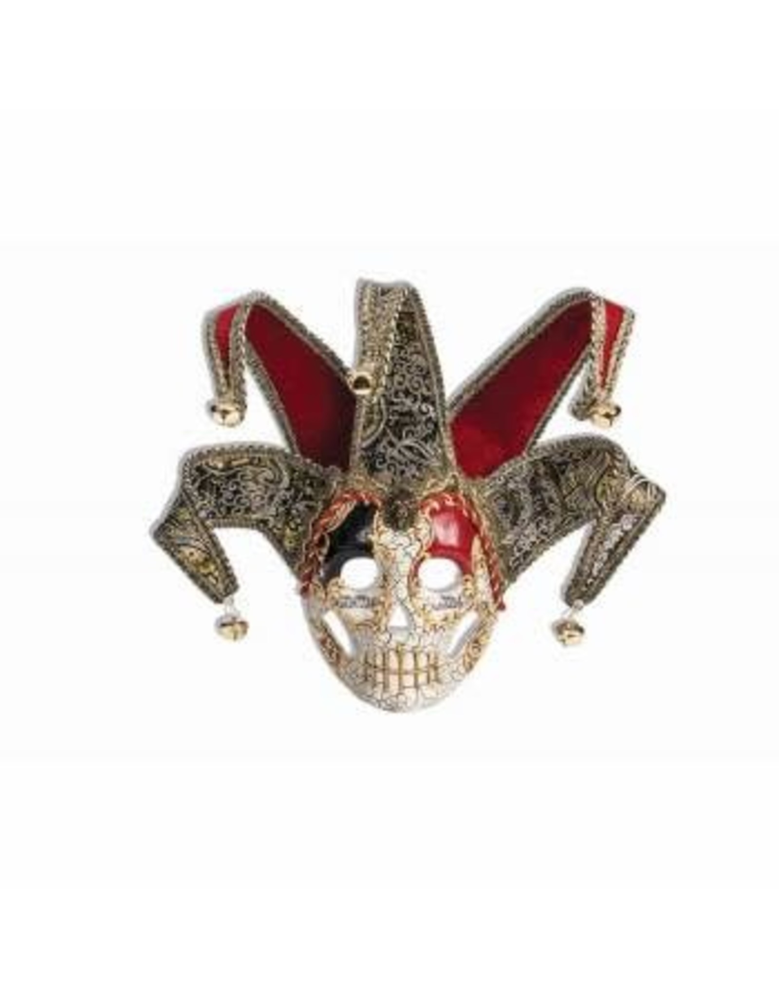 Forum Novelties Inc. *Discontinued* Crackle Skull Jester Mask