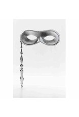 Forum Novelties Inc. Handheld Mask Silver