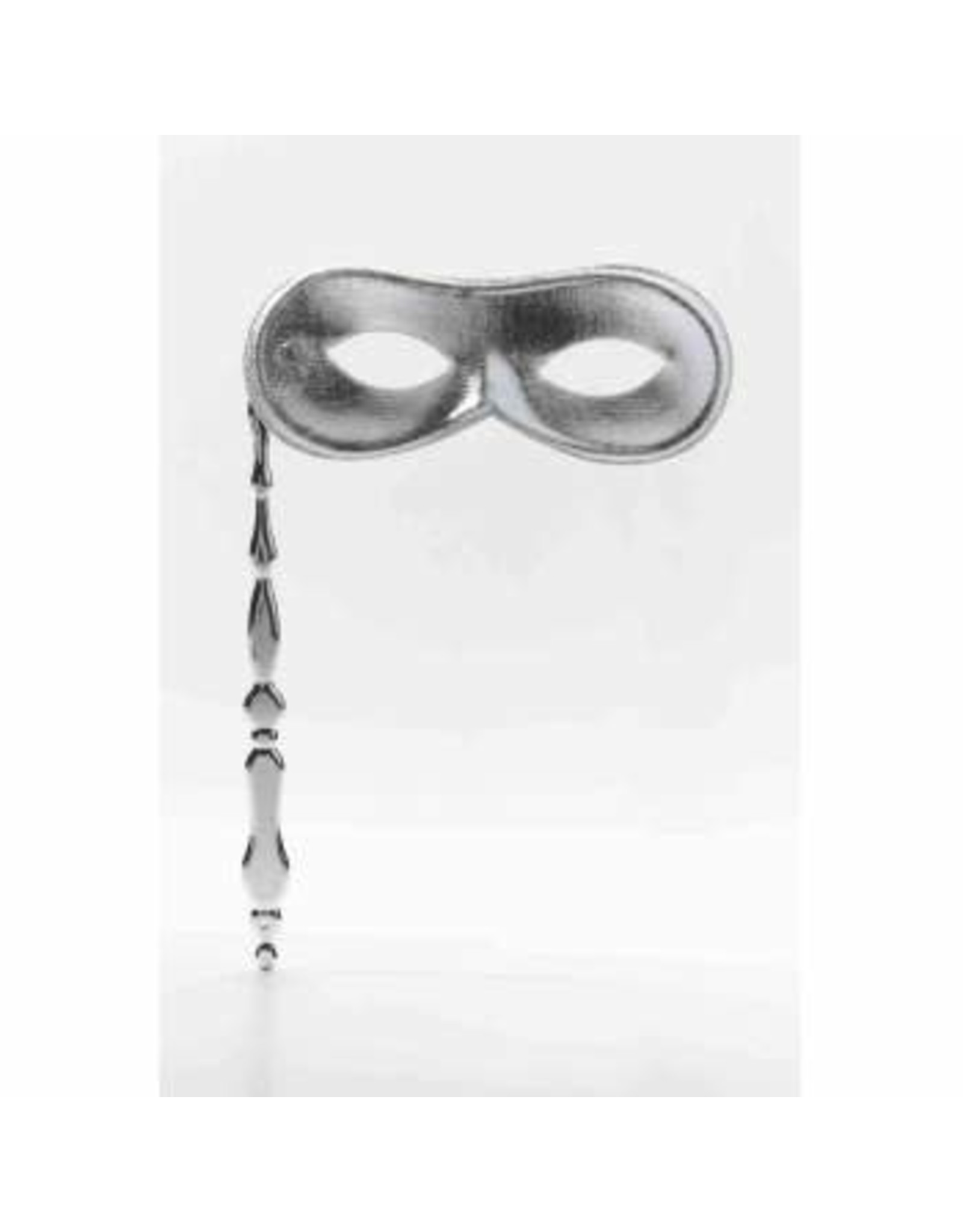 Forum Novelties Inc. Handheld Mask Silver