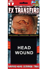 Tinsley Transfers 3D Head Wound Tattoo