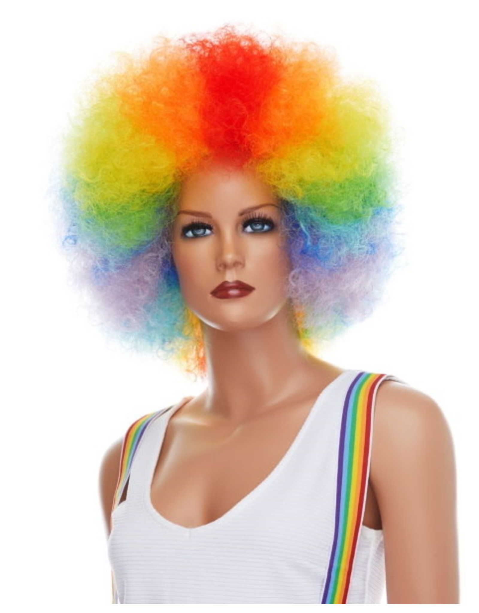 Westbay Wigs Clown Wig - Rainbow