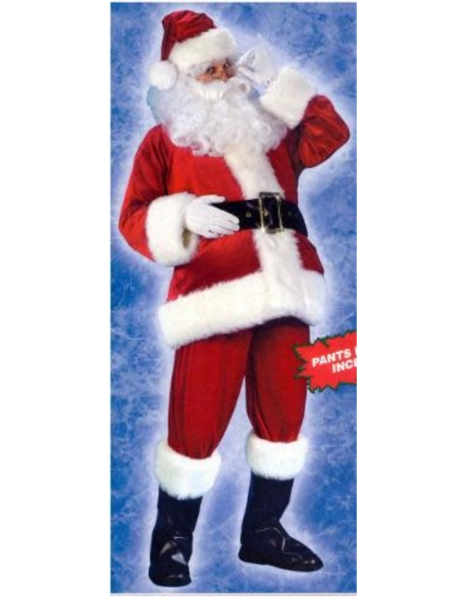 Fun World Rich Velvet Santa