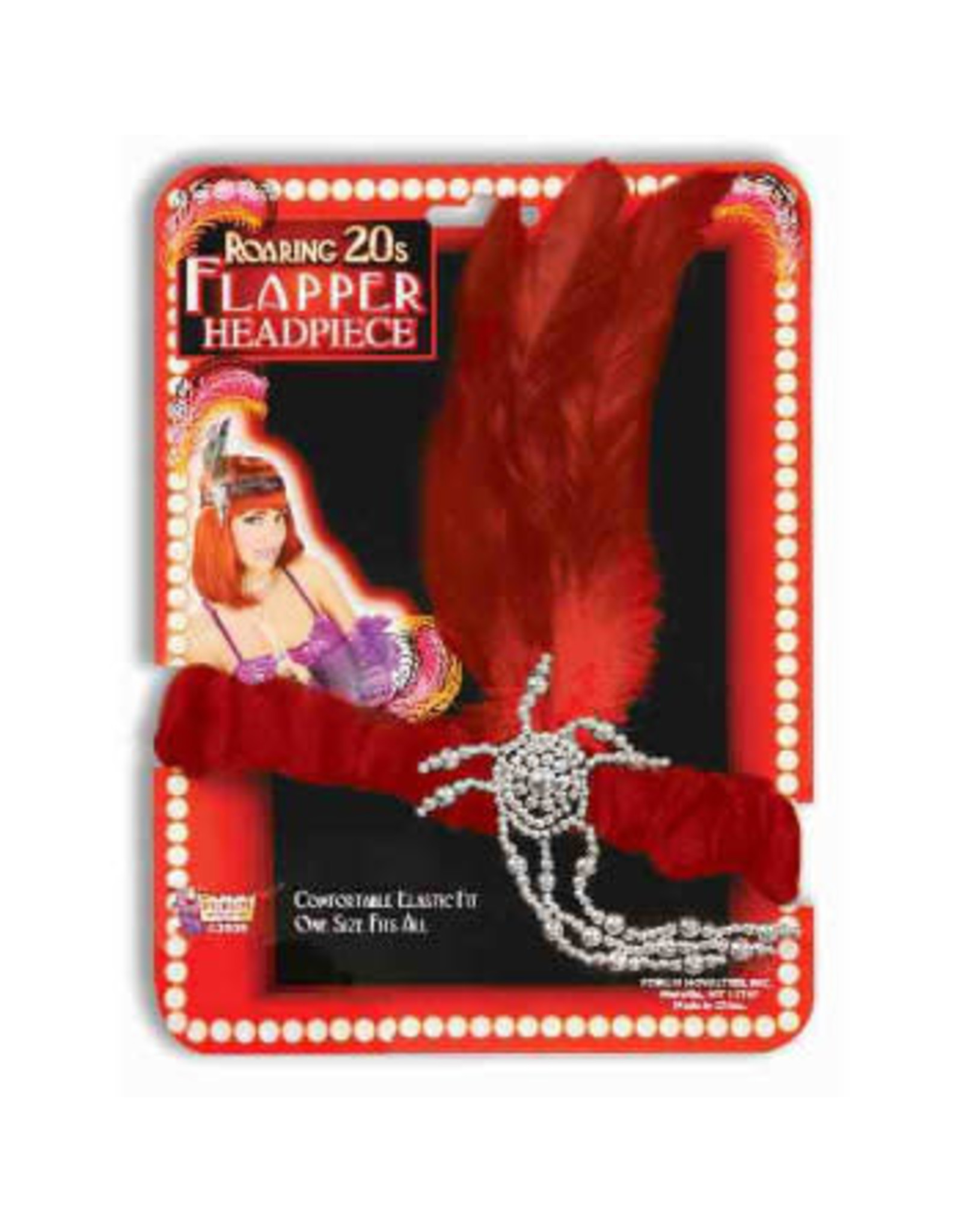 Forum Novelties Inc. *Discontinued* Charleston Flapper Headband  Red