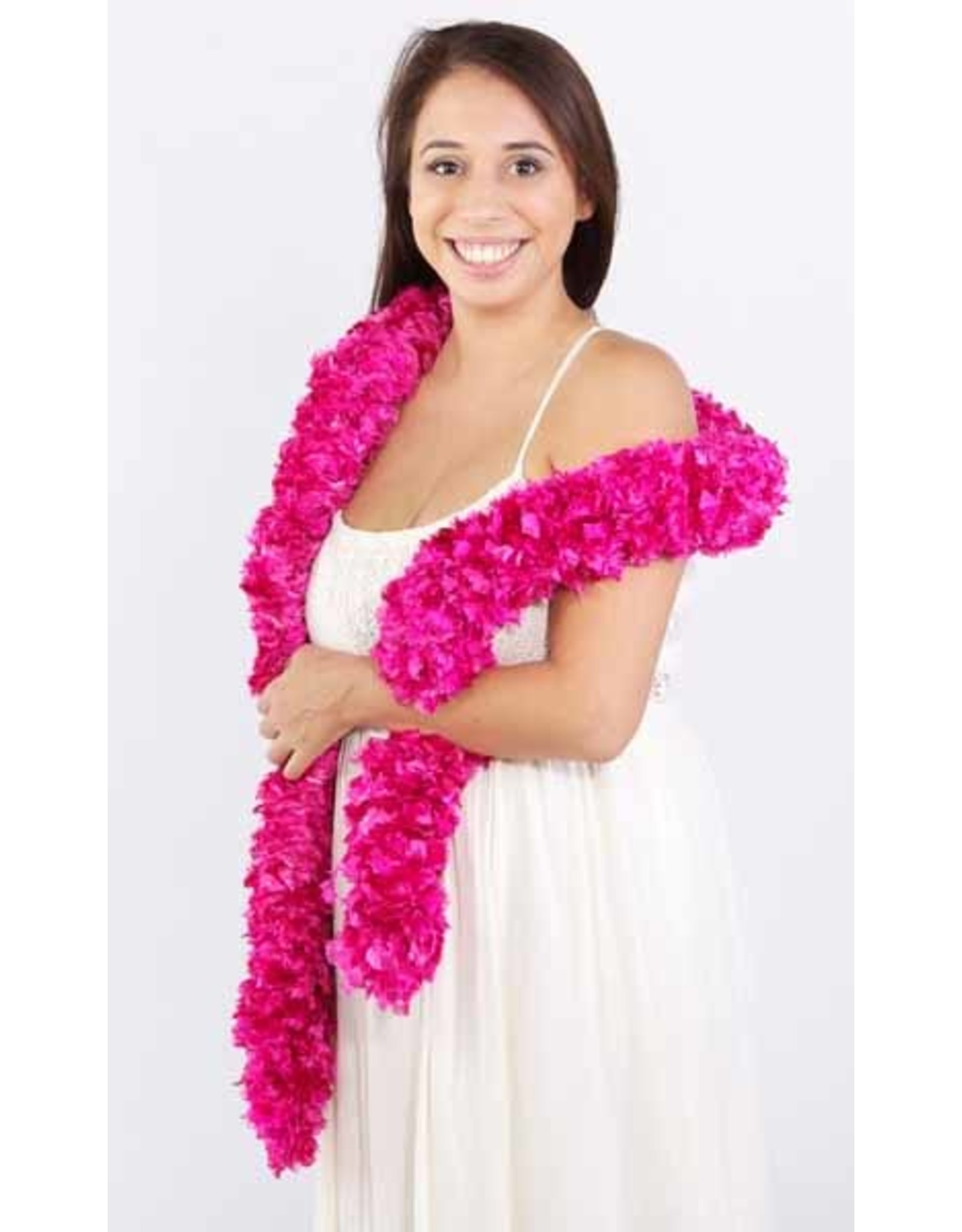 Happy Boa Faux Fur Hot Pink Boa