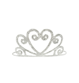 Great Pretenders Silver Glitter Tiara