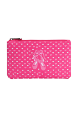 Sassi Designs Slippers and Hearts Accessory Pouch