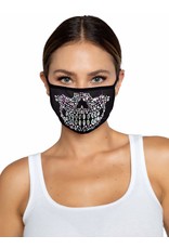 Leg Avenue *Discontinued* Rhinestone Skull Mask