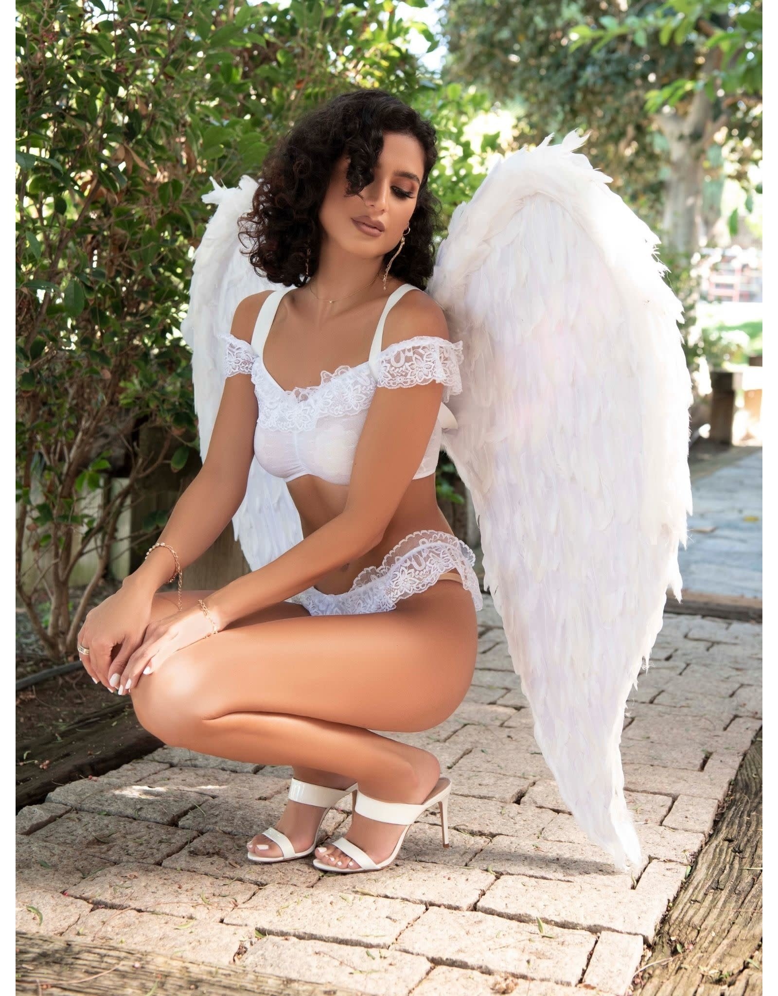 Leg Avenue Deluxe 43" Angel Wings