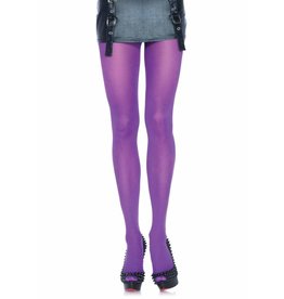 Leg Avenue Nylon Tights - Purple