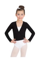 Capezio Children's Wrap Top - Black