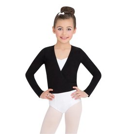 Capezio Children's Wrap Top - Black