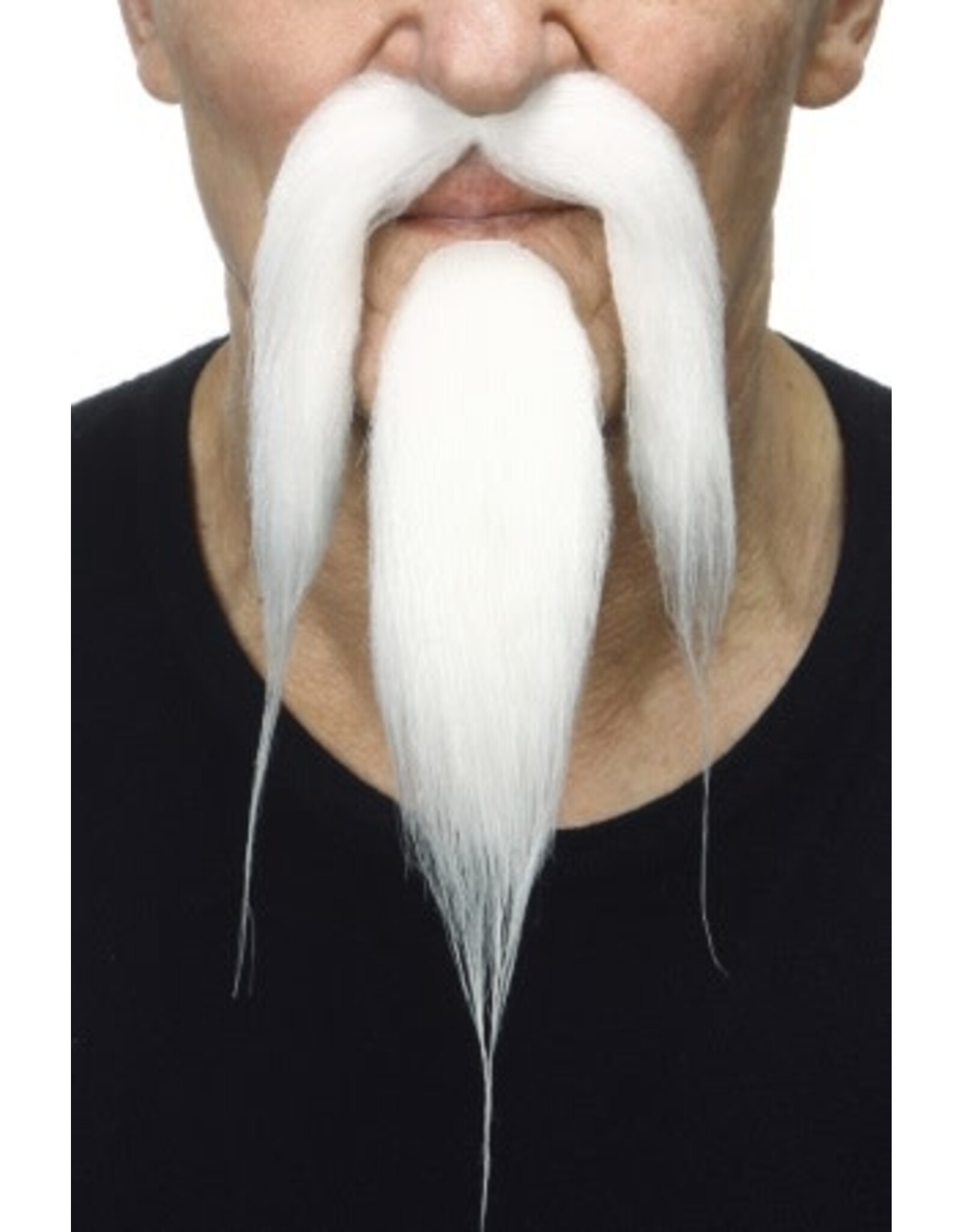 European Moustaches Chinese White Beard Set