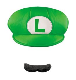 Disguise Luigi Hat and Moustache