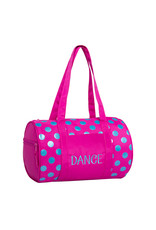 Horizon Dance Dots Pink Blue Duffel