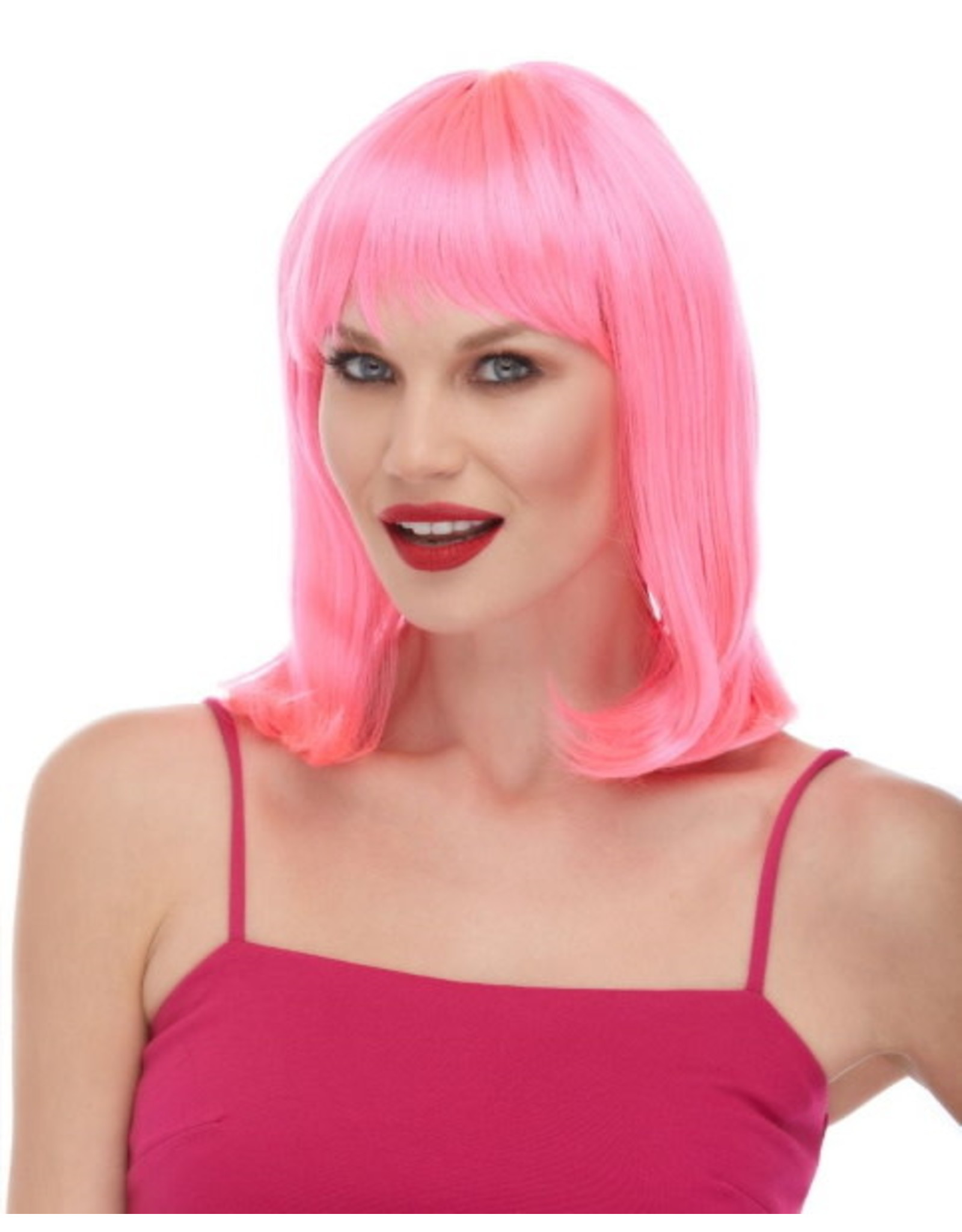 Westbay Wigs Doll Hot Pink Wig