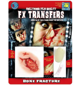 Tinsley Transfers *Disc* 3D Bone Fracture Tattoo