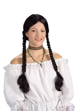 Forum Novelties Inc. Braided Black Pigtail Wig