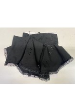 Karries Kostumes Black Jabot and Cuff Set