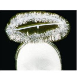 SKS Novelty Halo with Silver Tinsel