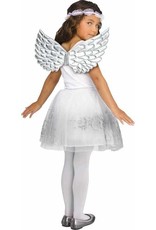 Fun World Metallic Silver Wings