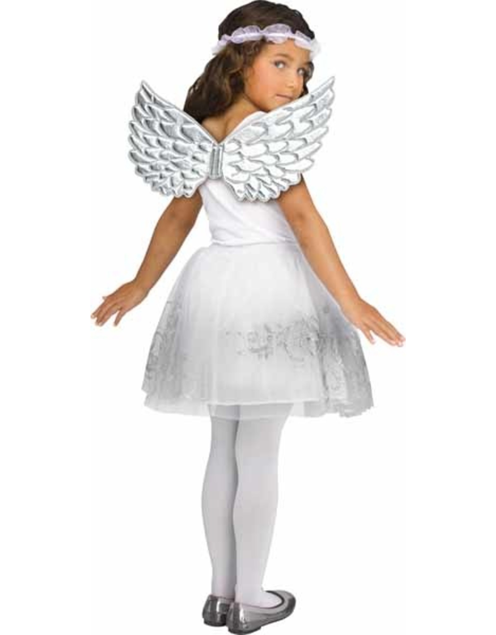 Fun World Metallic Silver Wings