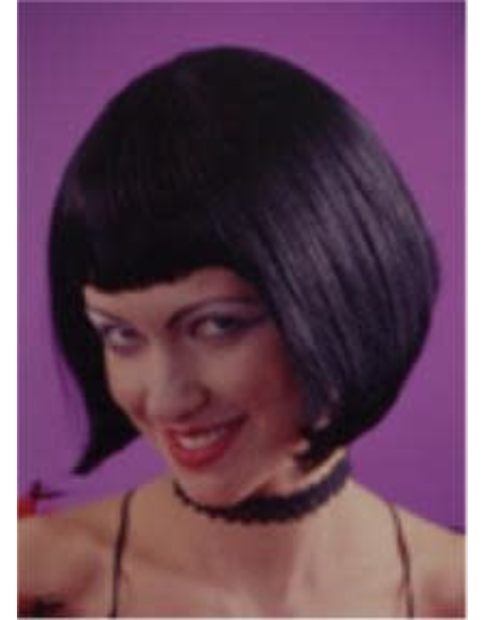 Fun World Flapper Black Wig